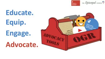 Engage.  Advocate.  WHY ENGAGE IN  ADVOCACY?  Tiny top hat from EYE!  Why Advocate to Elected