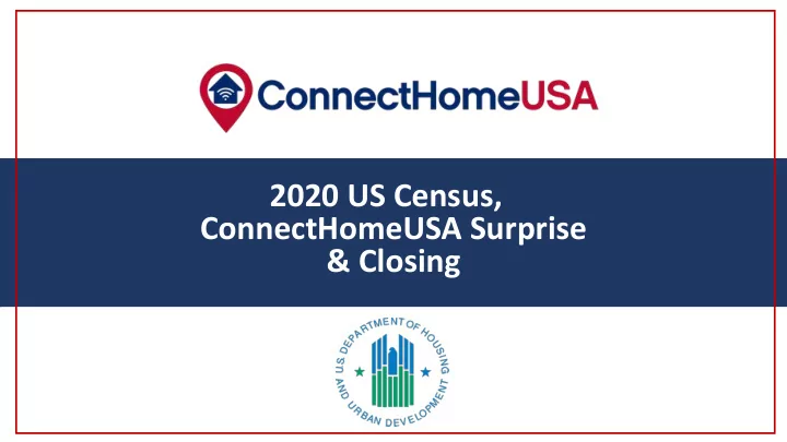 connecthome nation webinar