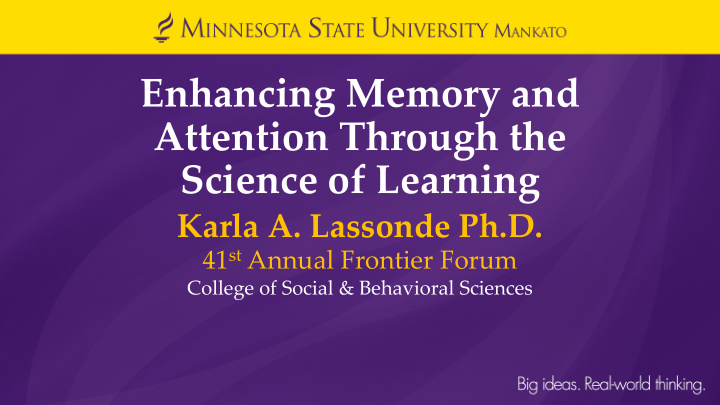 enhancing memory and attention through the science of