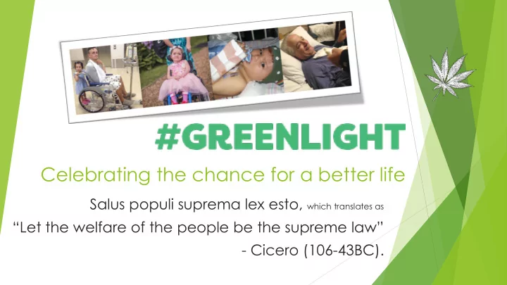 celebrating the chance for a better life