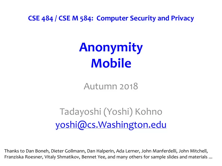 anonymity