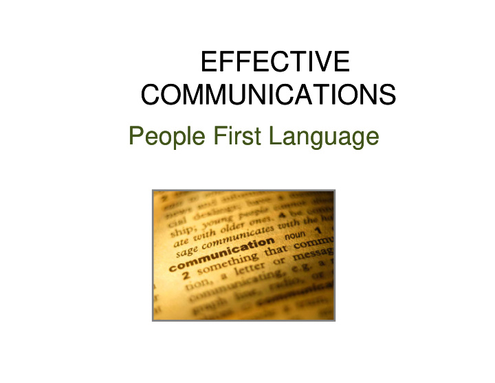 effective effective effective effective communications