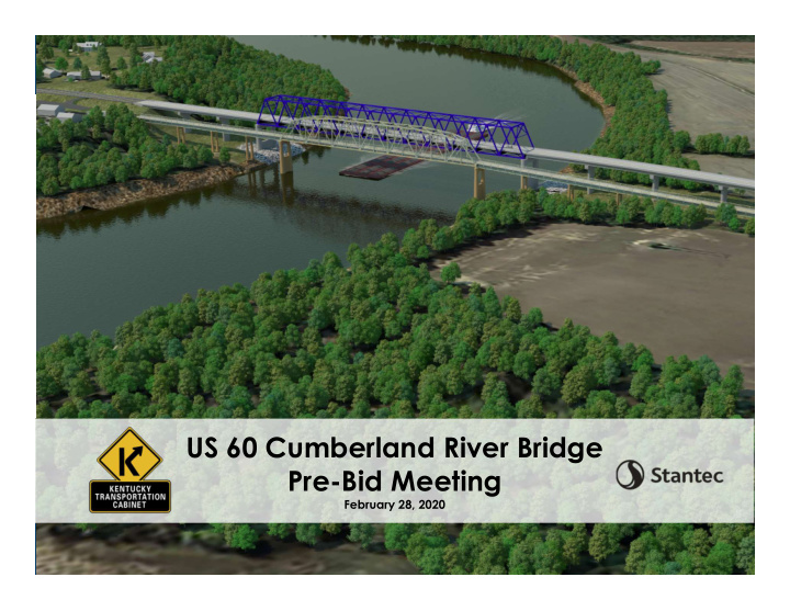 us 60 cumberland river bridge pre bid meeting