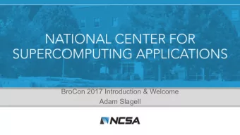 BroCon 2017 Introduction &amp; Welcome  Adam Slagell  Supporting the Project   Create Bro