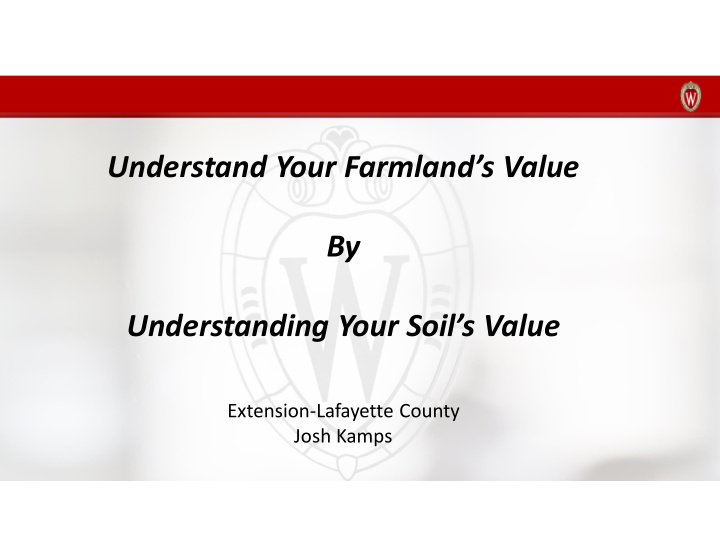 understand your farmland s value by understanding your