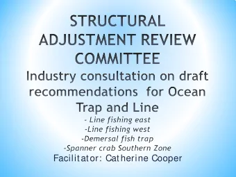 Facilitator: Catherine Cooper    Introductions    Emergency procedures    Details on how