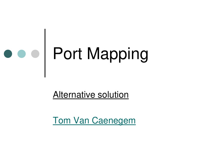 port mapping