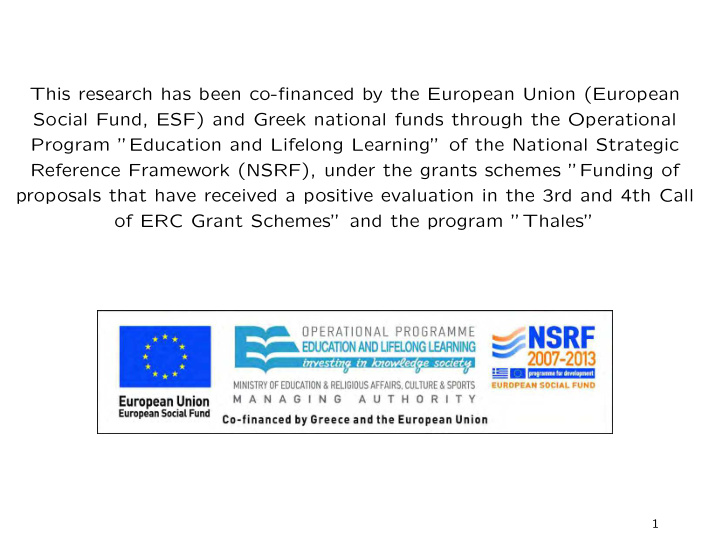 this research has been co financed by the european union