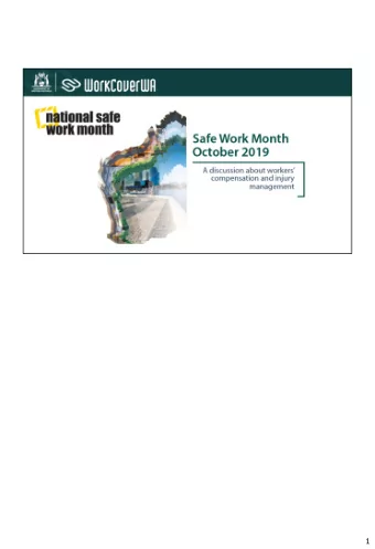 1  This slide is designed to generate discussion about the primary responsibilities of