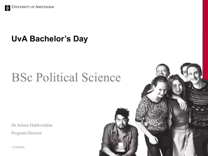 bsc political science