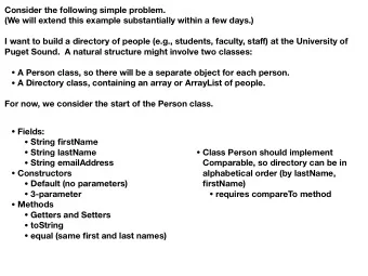 The Eclipse Programming Environment  Eclipse  Widely used in both academia and industry