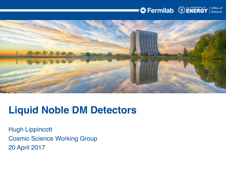 liquid noble dm detectors