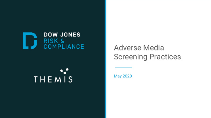 adverse media screening practices