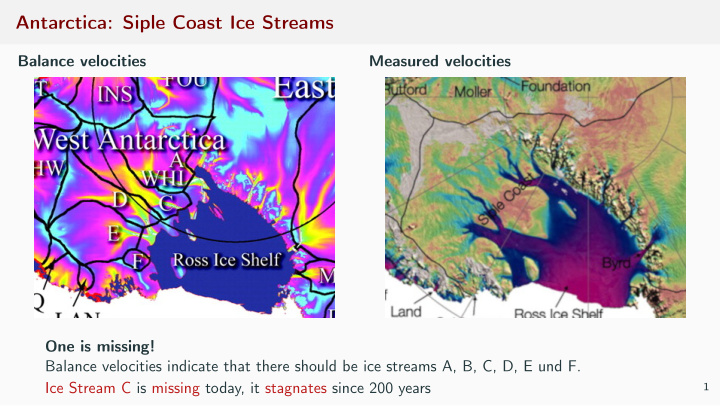 antarctica siple coast ice streams