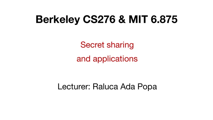 berkeley cs276 mit 6 875