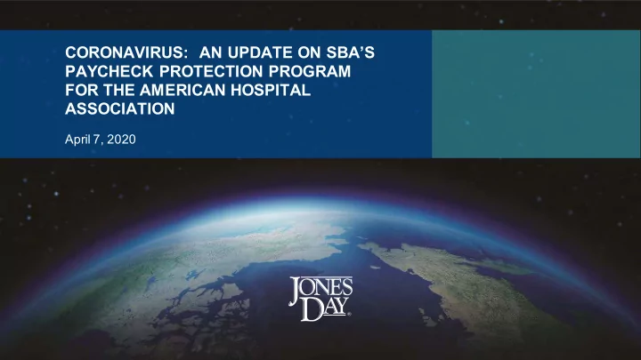 coronavirus an update on sba s