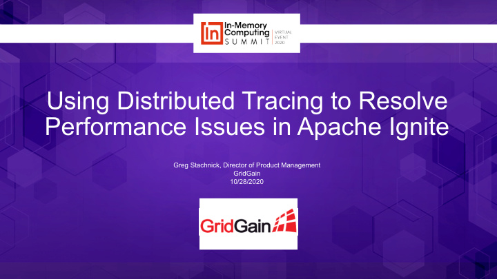 using distributed tracing to resolve performance issues