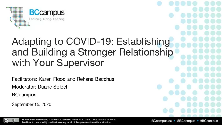 adapting to covid 19 establishing and building a stronger