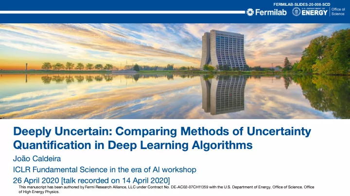 deeply uncertain comparing methods of uncertainty