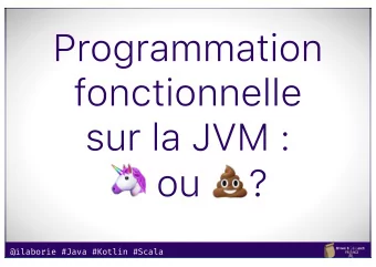 @ilaborie #Java #Kotlin #Scala    #2  @ilaborie #Java #Kotlin #Scala    #3
