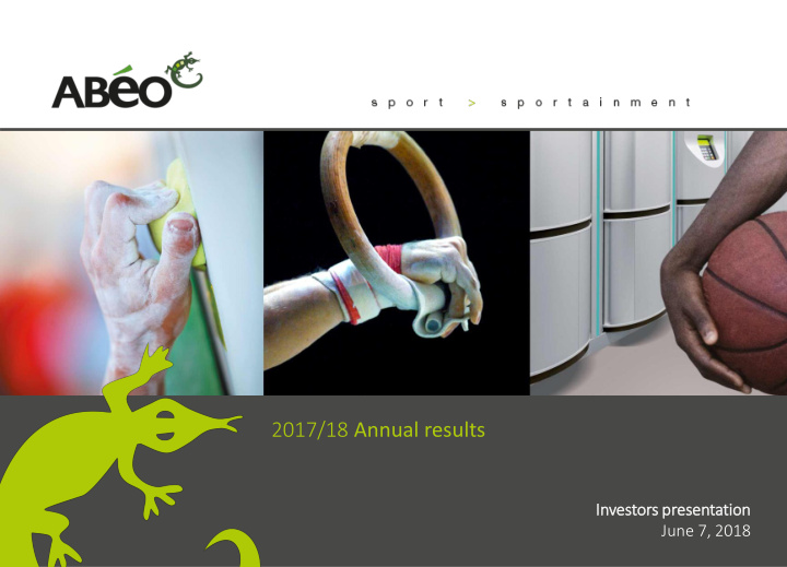 2017 18 annual results