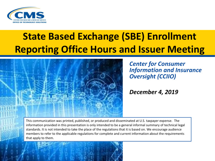 reporting office hours and issuer meeting