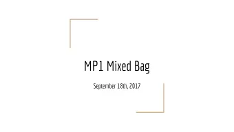 MP1 Mixed Bag  September 18th, 2017  CSS  Centering  Setup  0