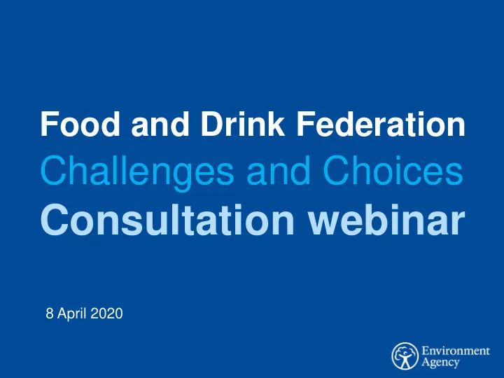 consultation webinar