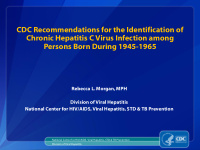 chronic hepatitis c virus infection among