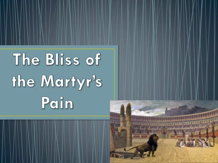 10 blessed are those who are persecuted for