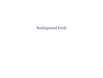 Battleground Earth  Christology: Trinitarianism  Father, Son, and Holy Spirit share  They differ in