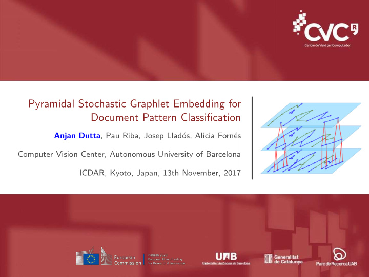 pyramidal stochastic graphlet embedding for document