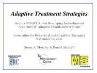 adaptive treatment strategies