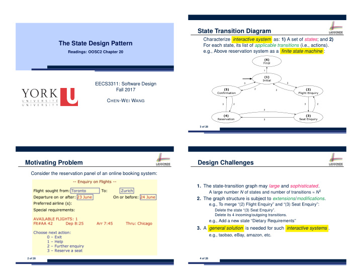 state transition diagram