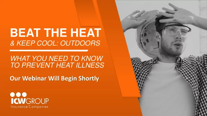 beat the heat