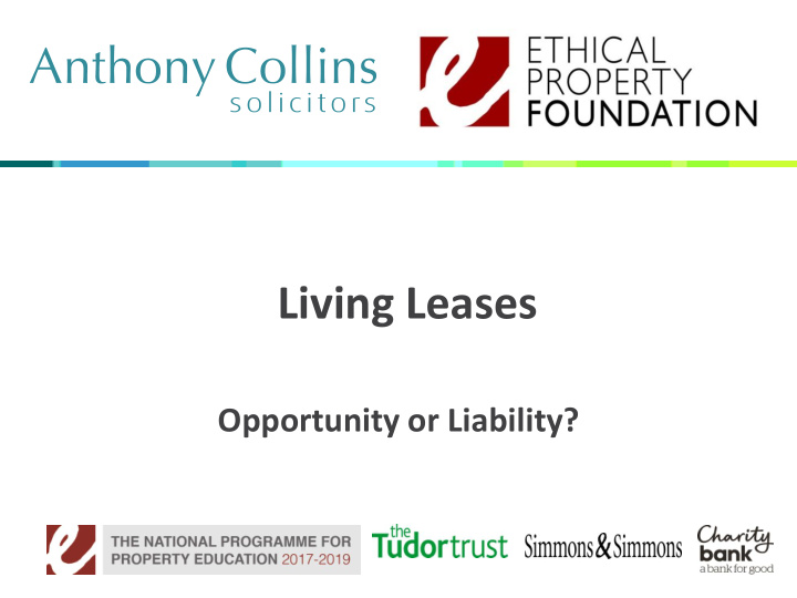 living leases