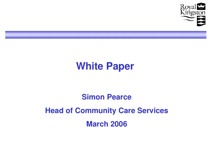 white paper
