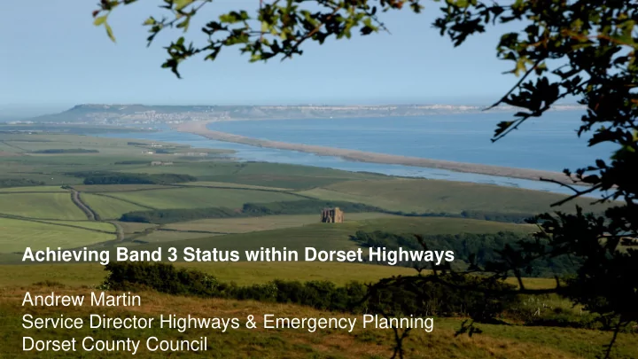 dorset county council today s presentation