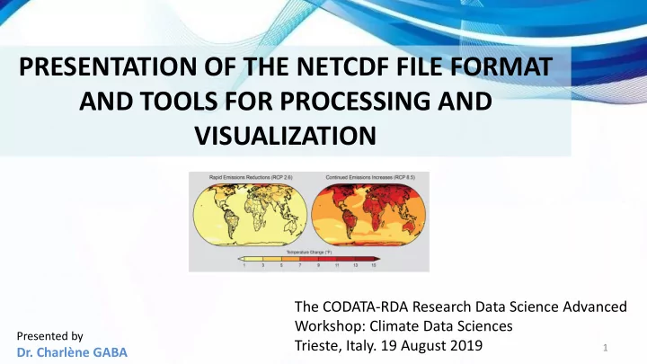 and tools for processing and