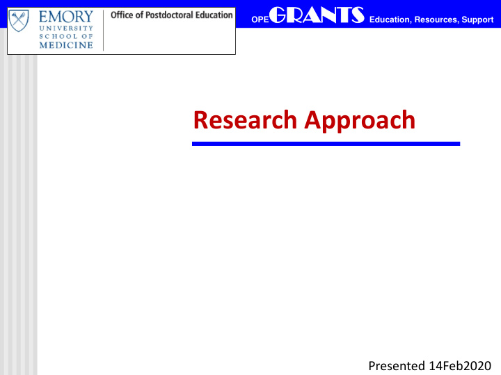 research approach