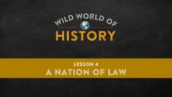 A Nation of Law  1789  1  1781  TIMELINE 1781  1789  1789  1781  overview  Confederation