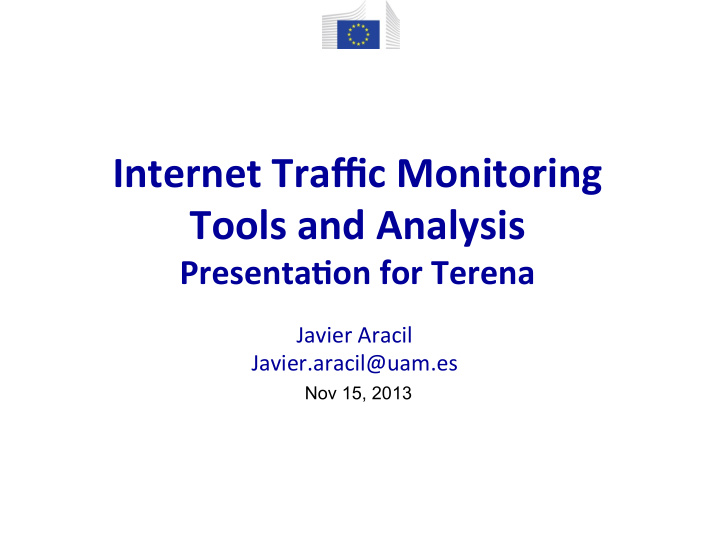 internet traffic monitoring tools and analysis