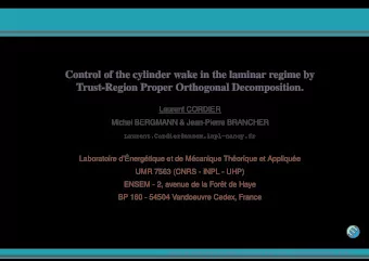 Control of the cylinder wake in the laminar regime by  Trust-Region Proper Orthogonal