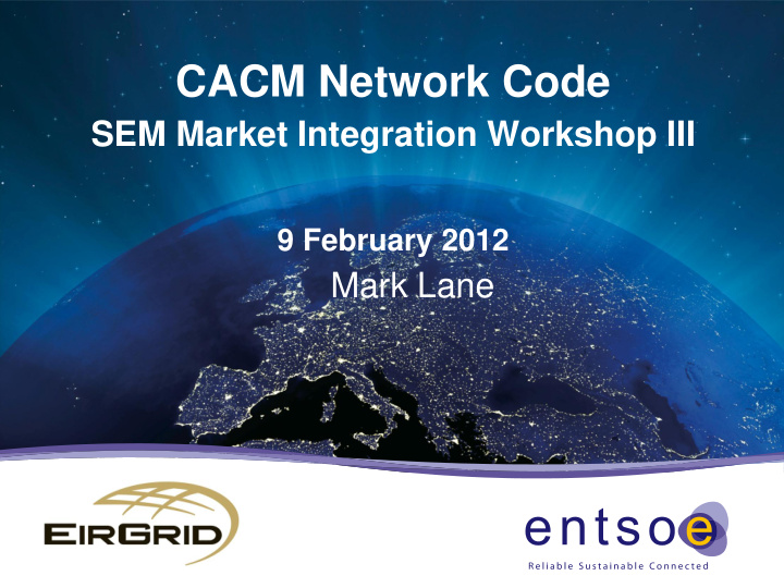 cacm network code