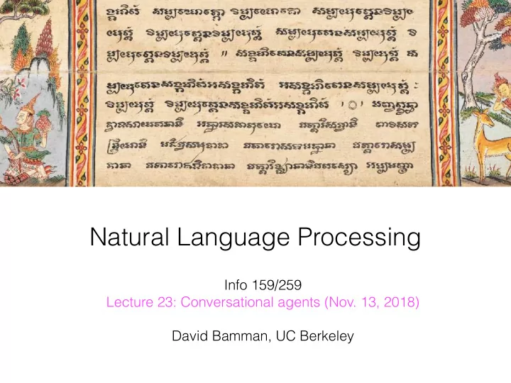 natural language processing