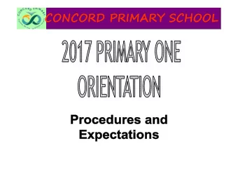 CONCORD PRIMARY SCHOOL  An Amazing Adventure  2  Key Personnel  Mr Chan Chok Seng  Mr Chan Chok