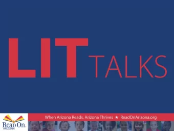 AKING L L ITER ACY E E FFO TS TO TO THE HE N N EX EXT L L EV EL : :  ERAC  FFORTS  EVEL T HE HE L