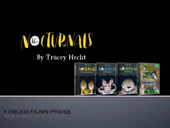 By Tracey Hecht Complaining and Nighttime!  Oquossoc, Maine 1. Brainstorm 2. Outline 3. Play