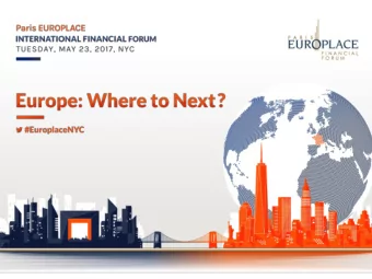 Welcome to Paris!  1  Europe: Where to Next?  TUESDAY, MAY 23, 2017, NYC  Jean-Franois SERVAL  2