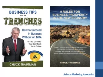 Arizona Marketing Association  Marketing  Basics  What is Direct  Response Marketing?  You know the